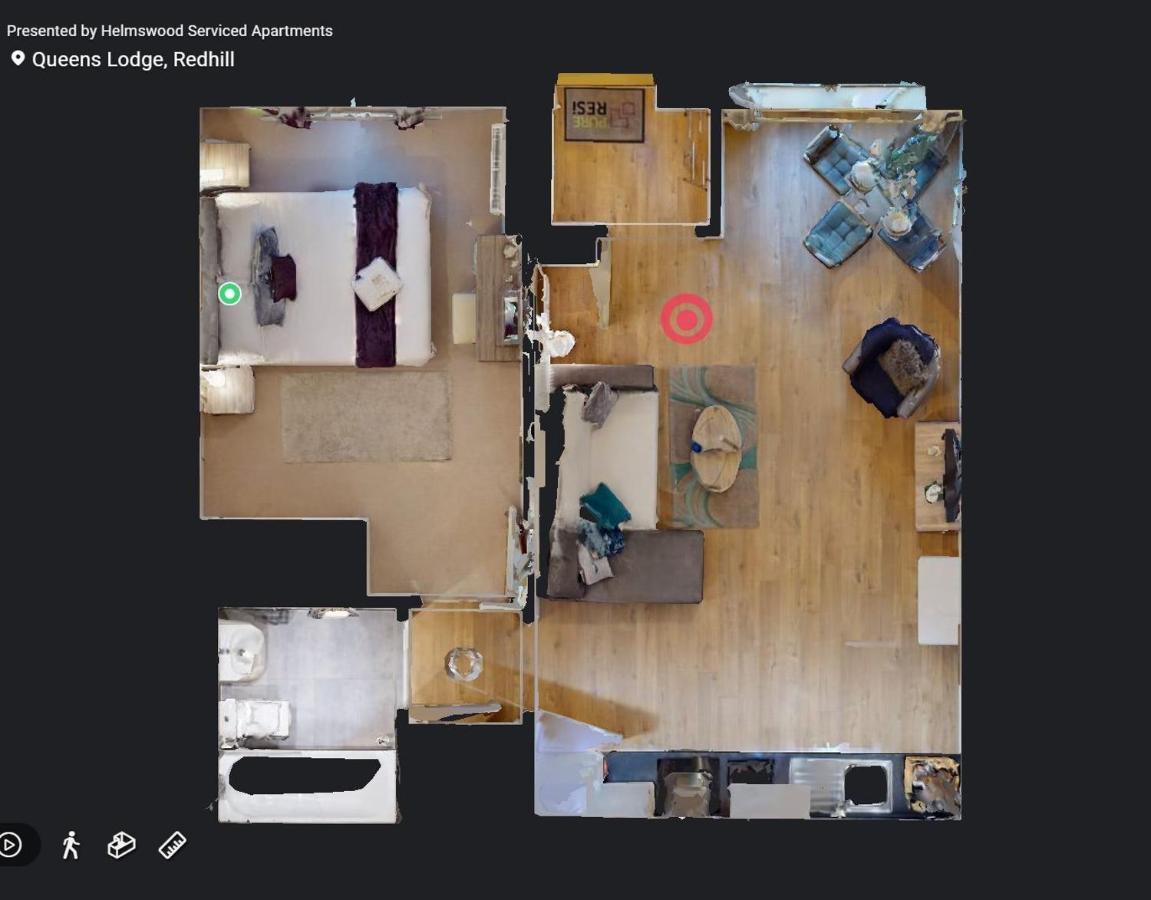 רדהיל Self-Contained Town Centre One Bedroom Apartments By Helmswood Serviced Apartments מראה חיצוני תמונה